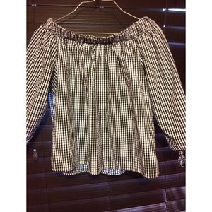 Off the shoulder shirt